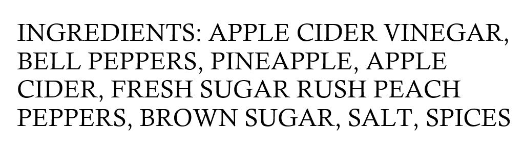 Original Recipe - Peaches N Cream