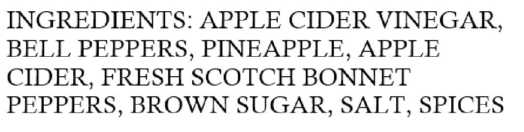 Original Recipe - Scotch Bonnet